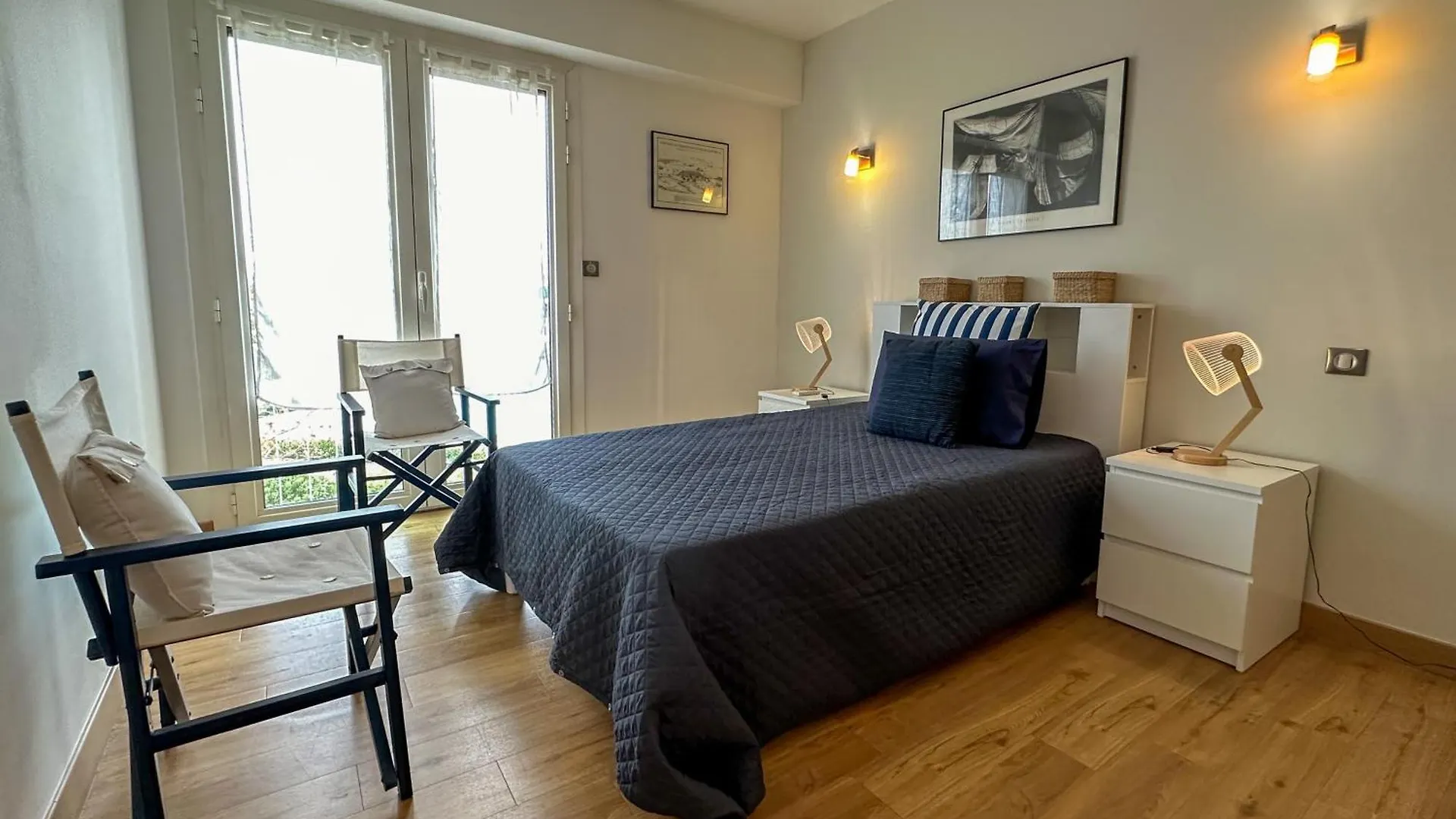 Apartment Vue Mer, Face Port, Proximite Centre Et Plage Antibes